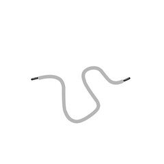 grey shoelace