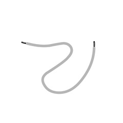grey shoelace