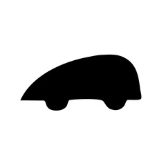 Black Car icon vector 