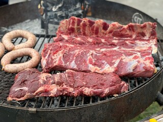 Parrilla asado argentino