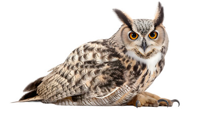 Fototapeta premium owl isolated on white