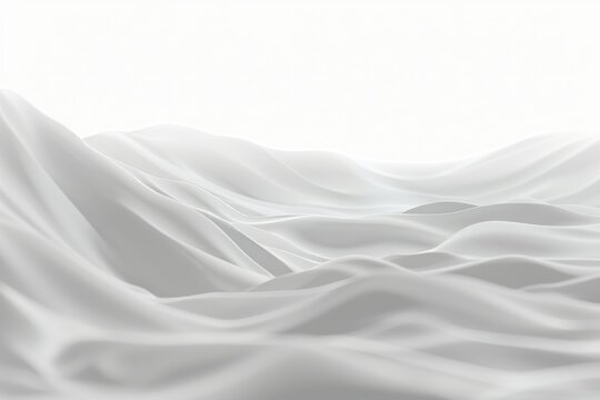 Elegant white wave business background in a soft and delicate abstract style for professional use