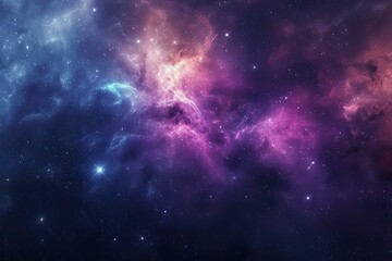 a colorful galaxy with stars and nebulas, a cosmic background with colorful nebulae