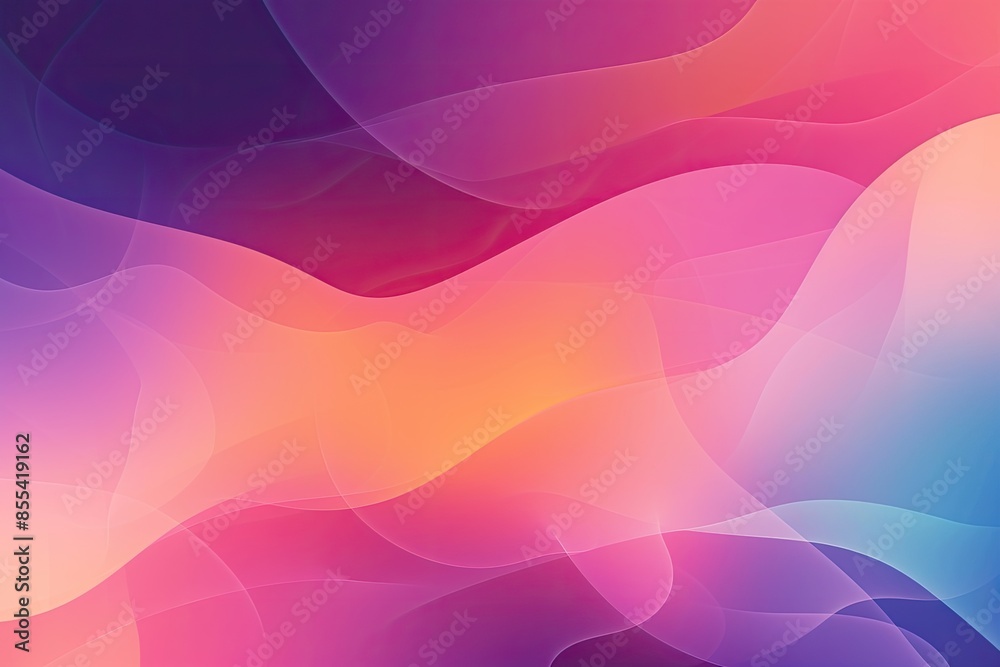 Poster a colorful background with bubbles, an abstract vector background with gradient colors