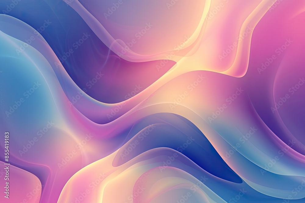 Poster a colorful background with bubbles, an abstract vector background with gradient colors