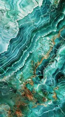 Fototapeta premium Green and white mineral texture, abstract geological background. Natural stone patterns and luxury interior design concept