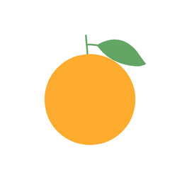 Orange fruit icon