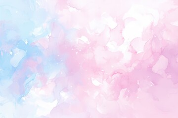 Fototapeta premium Abstract Watercolor Painting with Pink and Blue Swirls