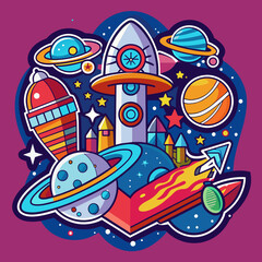 An overhead view of the exterior of Space Shuttle Endeavour's crew cabin.