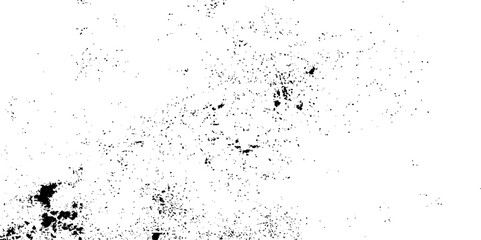 Black and white grunge urban texture vector with copy space. Abstract illustration surface dust and rough dirty wall background with empty template. Distress or dirt and damage effect concept