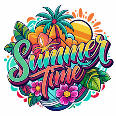 California Ocean side stylish t-shirt and apparel trendy design with palm trees silhouettes, typography, print, vector illustration. Global swatches.