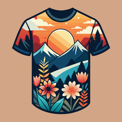 California Ocean side stylish t-shirt and apparel trendy design with palm trees silhouettes, typography, print, vector illustration. Global swatches.