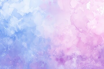 Abstract Watercolor Artwork with Blending Colors