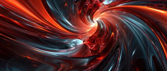 Colorful 3D Abstract Desktop Wallpaper Ultrawide Screen 21:9 