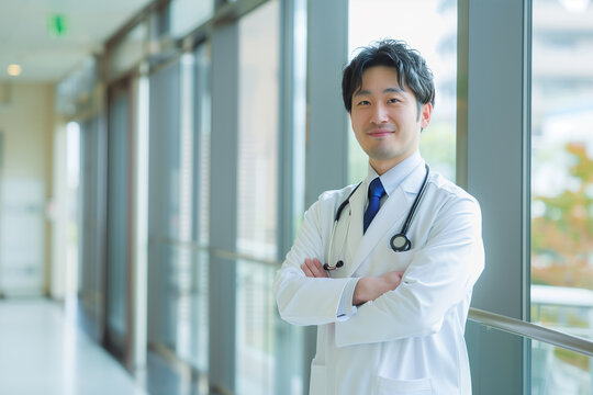 病院で働いているドクター「AI生成画像」