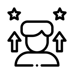 experience line icon