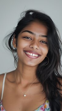 portrait of an idian woman