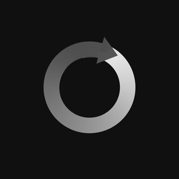 Loading Circle Video with Glow. Loading Animation on Transparent Background. Download Progress, Preloader Animation Web Design Template. Seamless