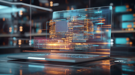 technical customer support modern digital system service on laptop, internet technology, global digital technology data network 