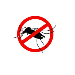 Stop mosquito icon 