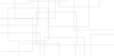 Geometric, minimalist pattern with intersecting squares. Monochrome, grayscale vector texture.