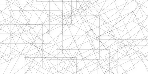 Geometric black and white seamless pattern. Abstract lines in black and white tone of many triangle shapes on white background.