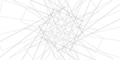 Geometric black and white seamless pattern. Abstract lines in black and white tone of many triangle shapes on white background.