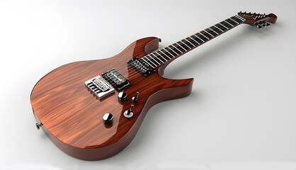 Fototapeta premium View of a Beautiful Electric Guitar