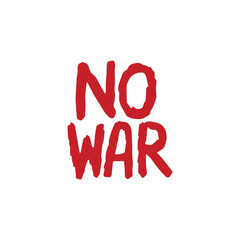 No war text stamp icon color dander poster banner design.