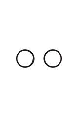 3d rendered illustration of an eye and circle