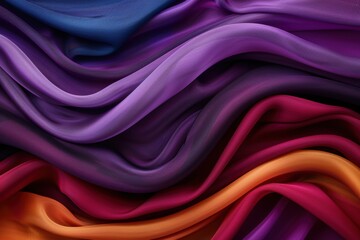 Fototapeta premium Vibrant abstract fabric texture