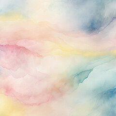 abstract watercolor background with pastel colors