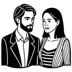 a couple dating, generative AI