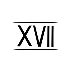 roman numeric icon