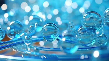 Fototapeta premium bubbles in water