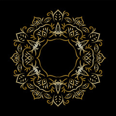 Mandala. Vintage decorative elements. Oriental pattern,illustration, ottoman motifs