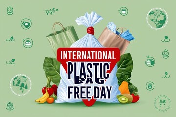International Plastic Bag Free Day promotional image
