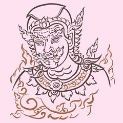 illustration of giant vector for card illustration decoration 