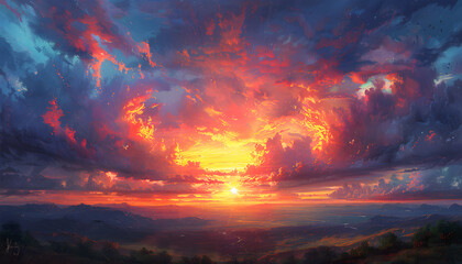 Fototapeta premium sky background