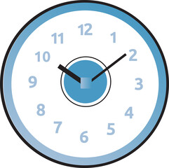 Wall clock vector