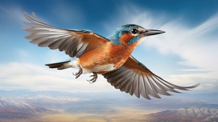 red winged blackbird