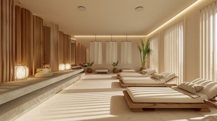 Clean and simple approach to wellness and relaxation