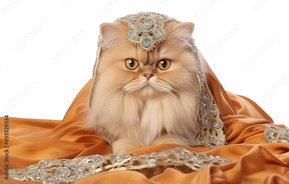 Poster PNG Persian cat animal pet mammal.