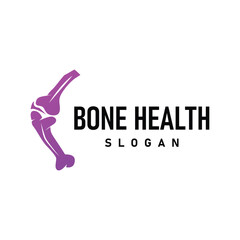 Minimalist Bone Health Logo Illustration Template Design