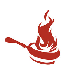 Frying pan icon vector illustration