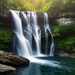 waterfall in the forest