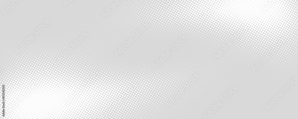 Poster grey halftone pattern. retro comic gradient background. silver pixelated dotted texture overlay. car