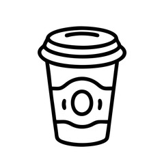 paper cup of coffee with paper