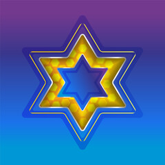 Shana Tova, Jewish new year celebration poster concept