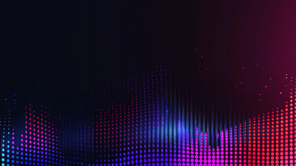 illustration wave of equalizer colorful vibrant